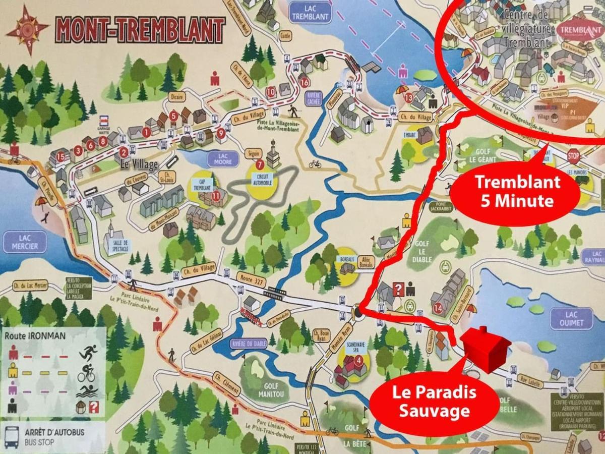 5min To Resort, Private Beach, New 1000mb Internet, 3 Queen Beds, Mont-Tremblant