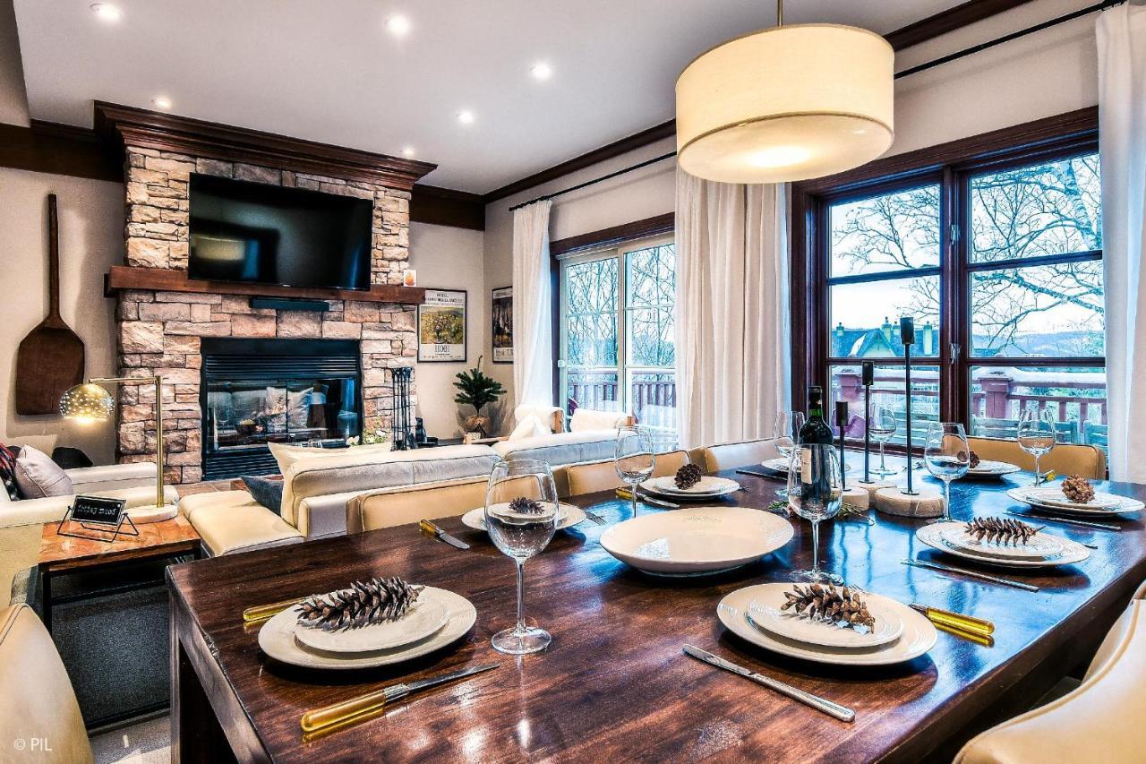 Le Plateau Inout W 3bdrs W Pool Access * Mont-Tremblant