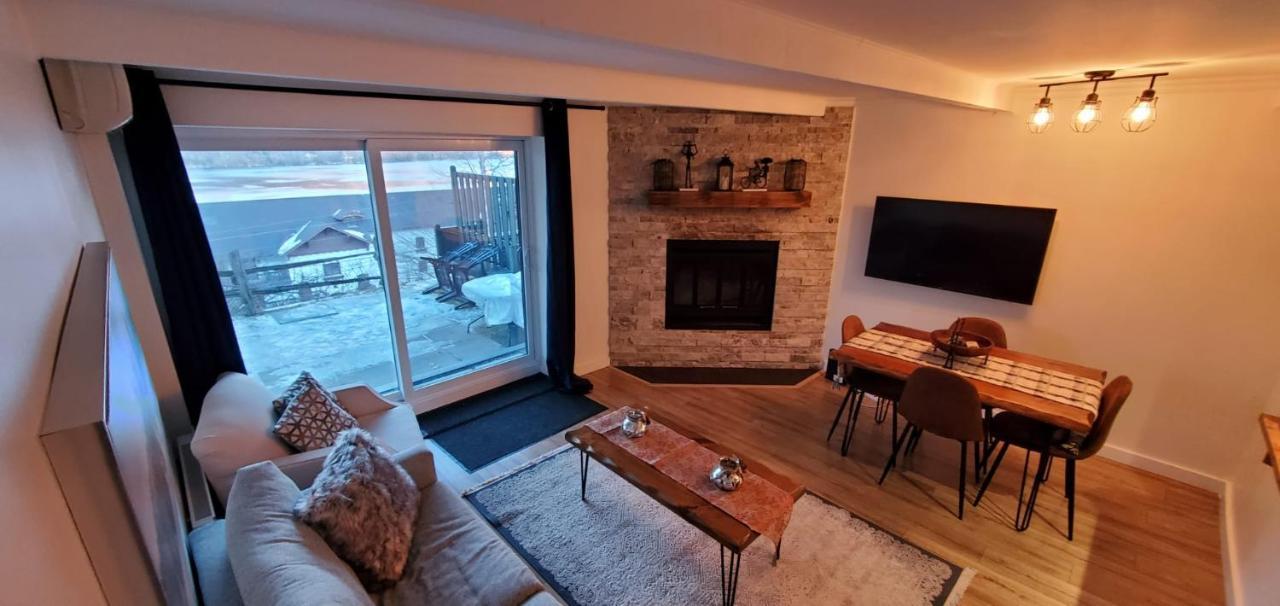 Front View On Lake Tremblant &mountain Apartment *
