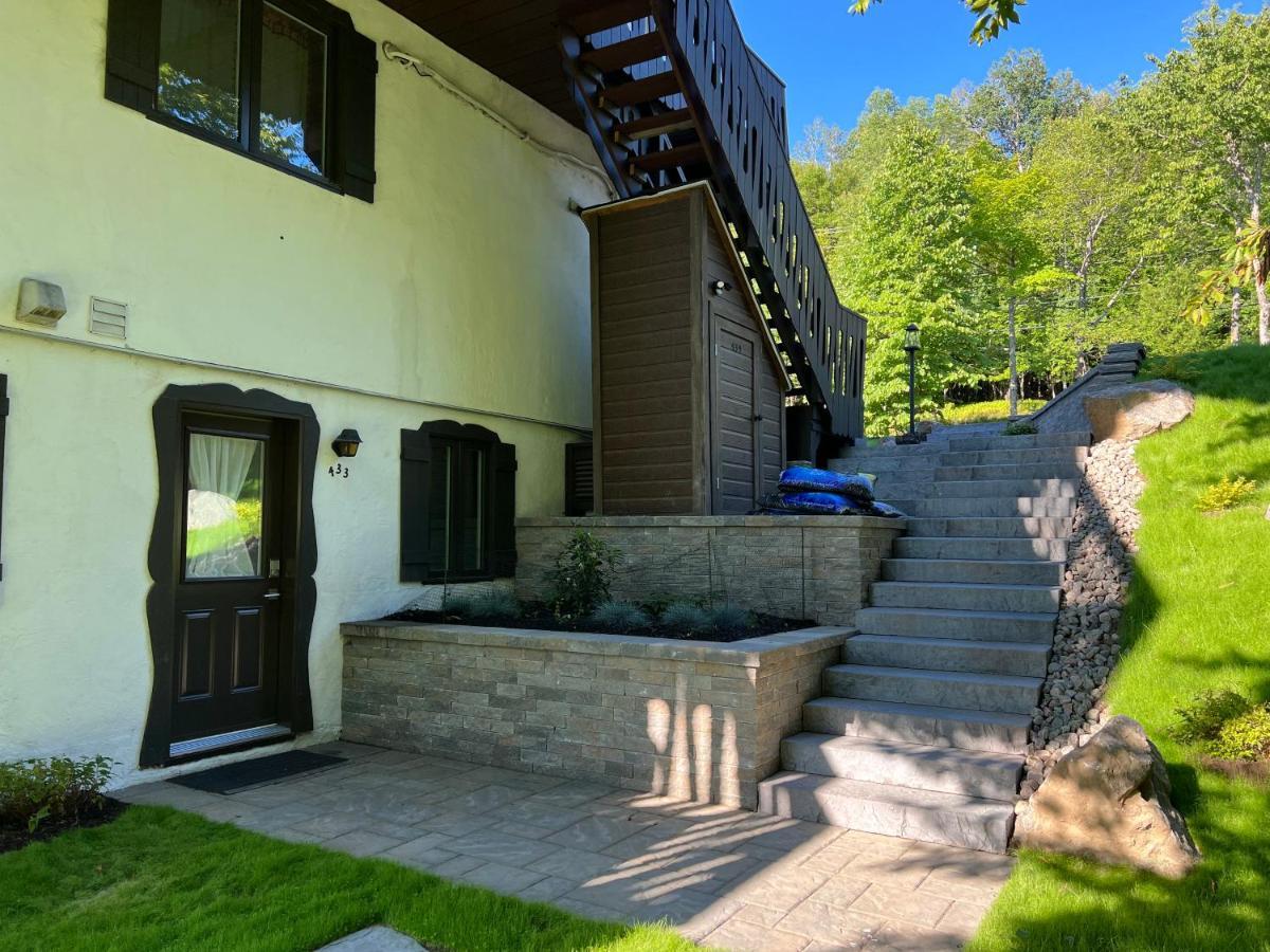 Front View On Lake Tremblant &mountain