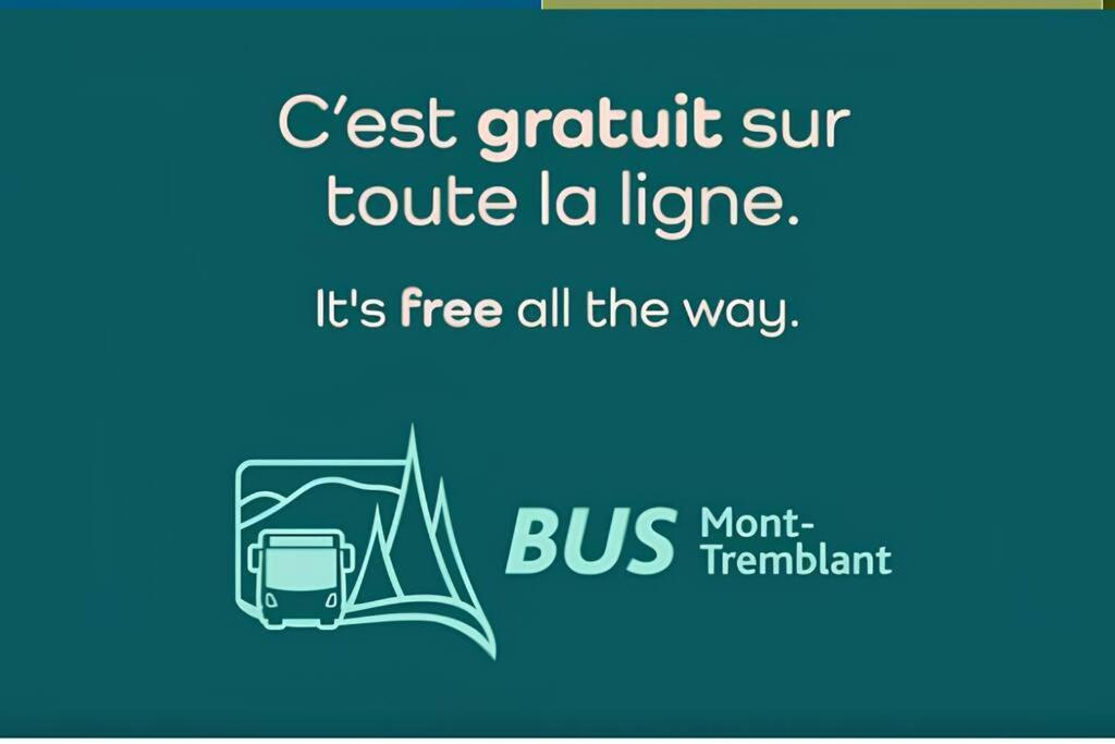 The Alpine Nest - 3 Beds - 4 Guests - Free Parking - Pool Apartment Mont-Tremblant