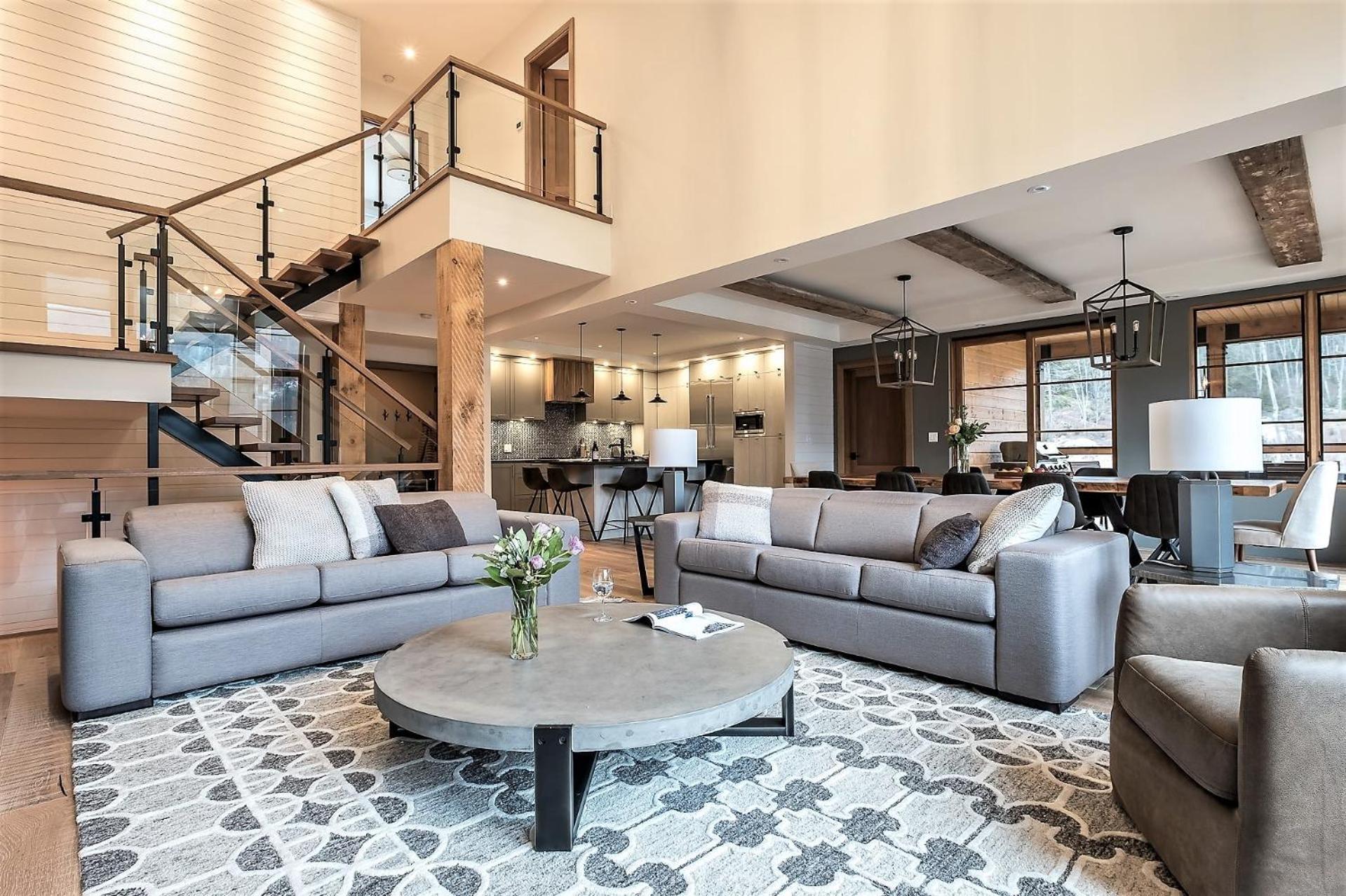 Havre Des Skieurs 111 Luxurious & Modern Direct Ski-in Ski-out * Mont-Tremblant