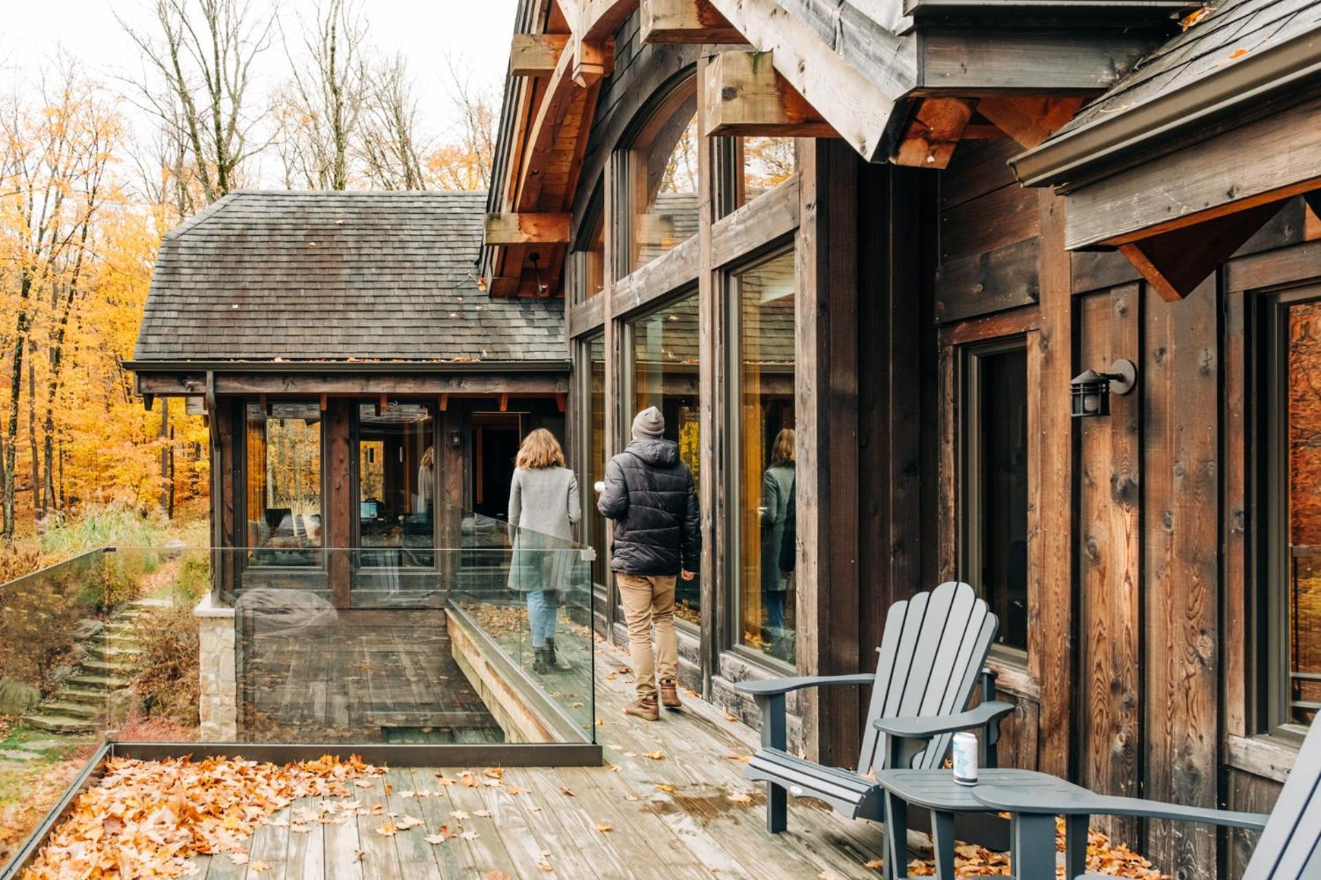 Grand Foret Luxurious With Hot Tub And Outdoor Firepit Chalet Mont-Tremblant