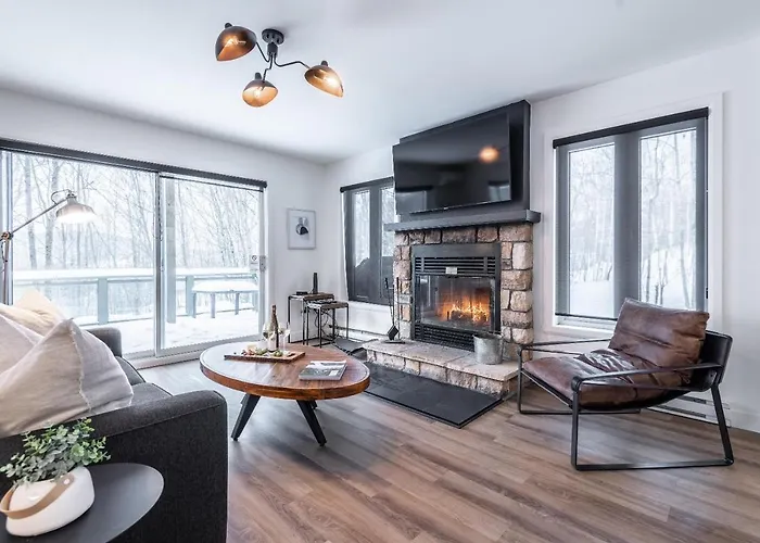 L\'Erabliere Tremblant Ski Inout Condo W 2Bdrs
